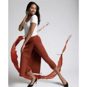 Betabrand Womens Sassiest Capri Pants Skirt Overlay Stretch Size XS